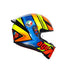 Casco Cerrado De Moto Agv K1 Izan Amarillo/ Naranja Ece22.06